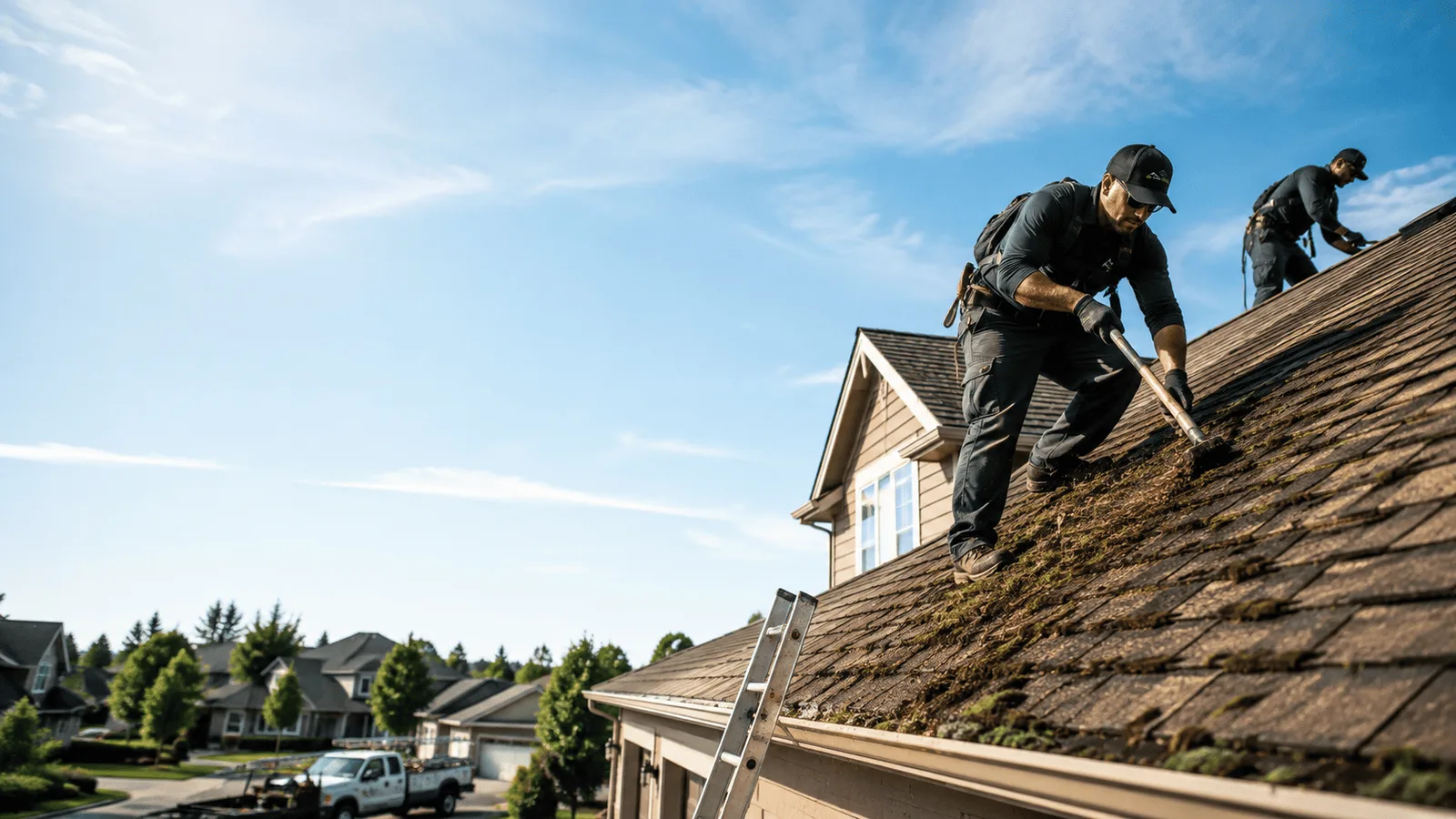 Roof Moss Removal in Pine Knot, KY near me